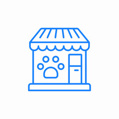 pet shop icon sign vector