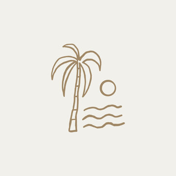 Vintage surf design template for surf club, surf shop, surf merch.