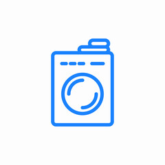 washing machine icon sign vector