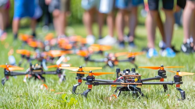 Exciting fpv drone racing  a thrilling competition showcasing skill and innovation in drone piloting