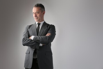 portrait of a adult businessman