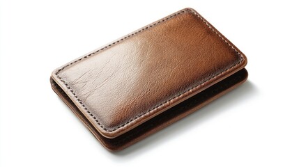 Business card holder isolated on white background