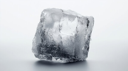 lump sugar isolated on white background.