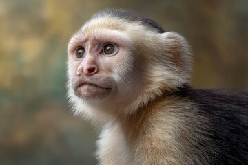 Naklejka premium Capuchin Monkey Portrait