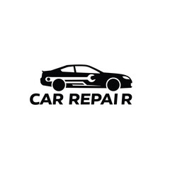  Car repair label. Vector logo design template