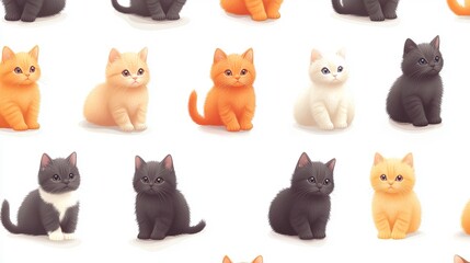 Playful Group of Adorable Cats Cuddling Together in a Warm and Cozy Setting Creating a Joyful Scene