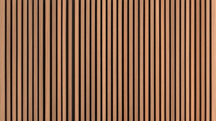 Fototapeta premium Wooden wall with alternating light and dark vertical stripes, modern interior design inspiration