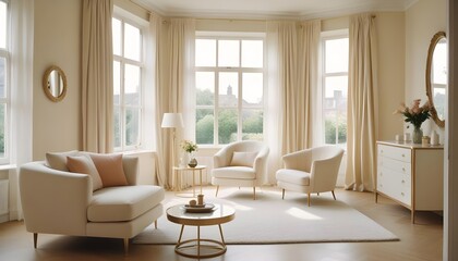 Photo interior modern design room 3d illustration