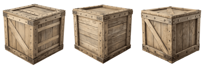 wooden blocks on white background