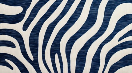 Elegant Zebra Print Pattern on Crisp White Background Showcasing Bold Contrast and Modern Aesthetic