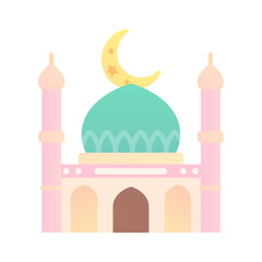 taj mahal vector illustration
