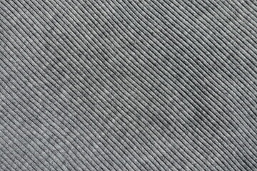 Background - heather grey rib knit fabric texture