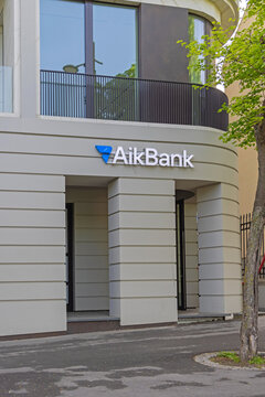 New Aik Bank Building in Capital City Centre Belgrade Serbia