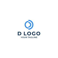 D Modern & Minimalist Logo Design

