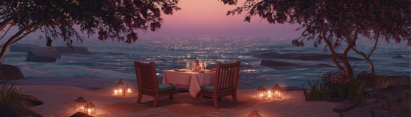 Fototapeta premium The perfect destination for a romantic getaway