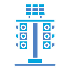 Fototapeta premium Traffic light Icon