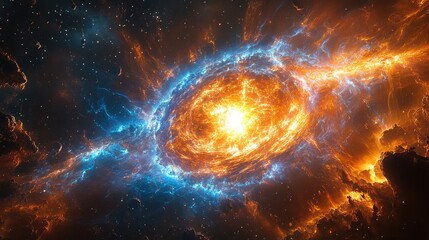 Obraz premium abstract space background