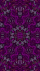 digital art in the form of a kaleidoscope