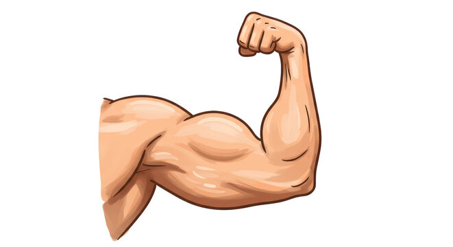 Isolated Arm Muscle
