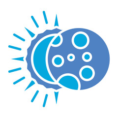 Solar eclipse Icon