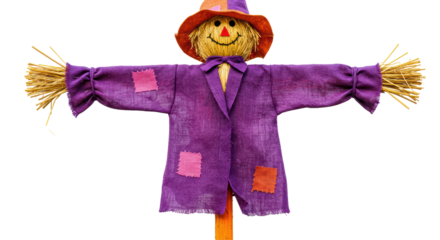 Isolated Scarecrow