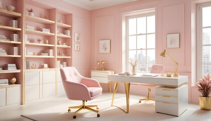 Photo interior modern design room 3d illustration