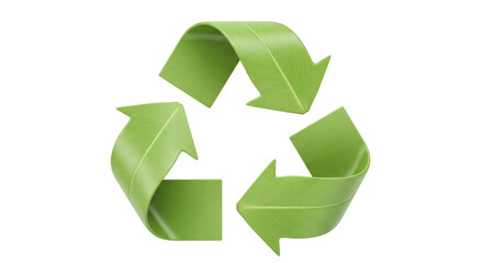 Isolated Recycle Leaf Symbol
