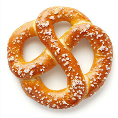 pretzel isolated on white background