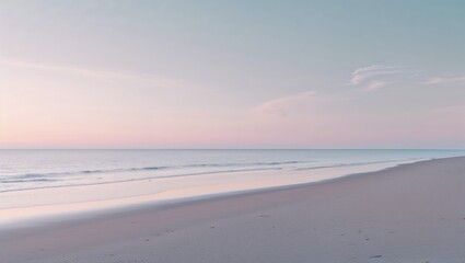 sunset on the beach