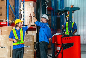 Warehouse Team Planning Logistics. © SpaceOak