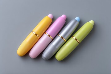 Four Colorful Pens