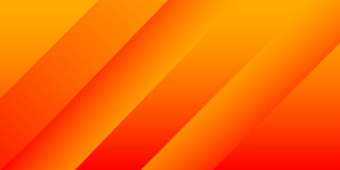 Abstract gradient orange with stripe background vector