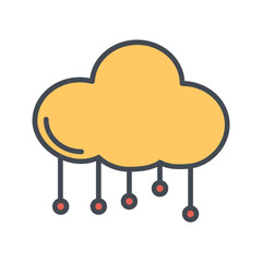 Cloud Computing Icon Design