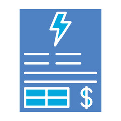 Electricity bill Icon