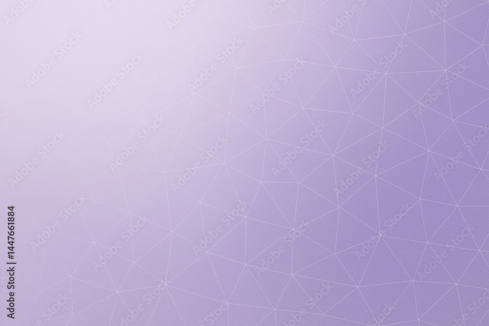 Poster a delicate mesh overlay integrates with a soft lavender gradient background symbolizing strategy and
