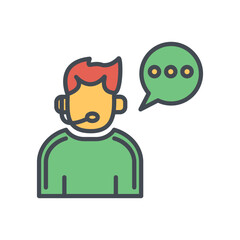 Customer Support Icon Design