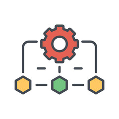 Digital Workflow Icon Design