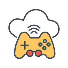 Game Streaming Icon Design