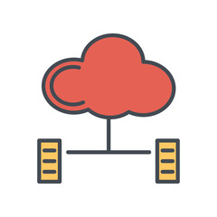 Cloud Computing Icon Design