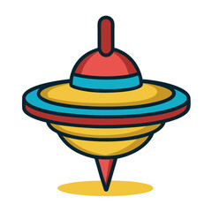 baby toy icon on white background