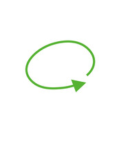 recycle symbol on white background plate for text, Plaque for text, Die for text, Dialogue box, Text frame, Text container, Text border,