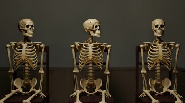 Skeletal Waiting Line: Anatomy and Mortality