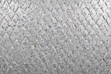Fototapeta premium Abstract textured white metal diamond plate background , simple, pattern, grey