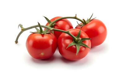 Tamarillo isolated on White background