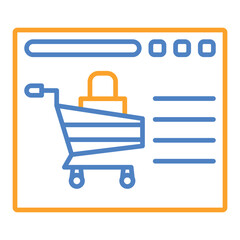 Online shopping Icon