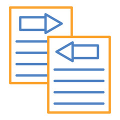 Fototapeta premium Transfer Icon