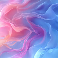 Fototapeta premium A serene abstract background with gentle waves in soft pastel hues