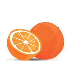 Radiant Citrus Duo: Nature’s Golden Globe of Juicy Oranges