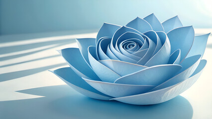 lotus flower on white background