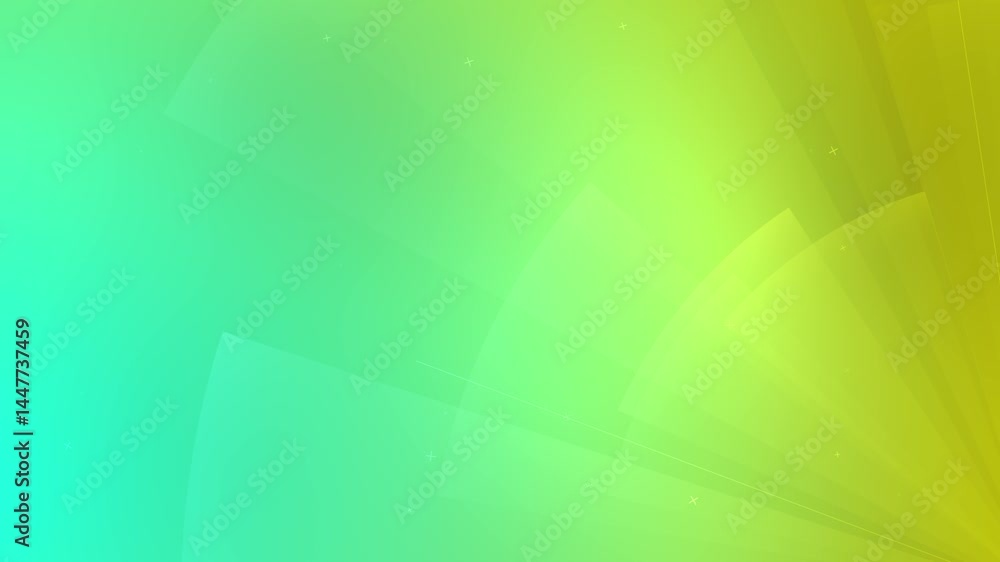 Poster abstract green and blue backgrounds feature a smooth wave design with fractal patterns and soft digi